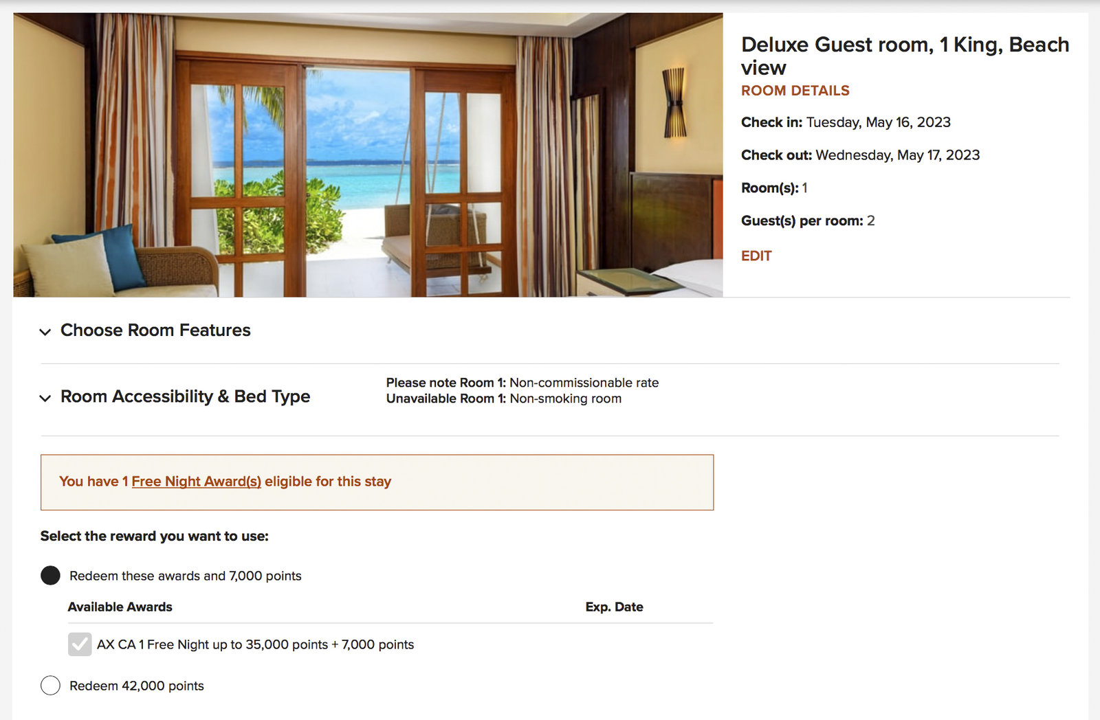 Avis&nbsp;: Sheraton Maldives Full Moon Resort & Spa | Marriott Bonvoy - Maldives on a budget use of a certificate
