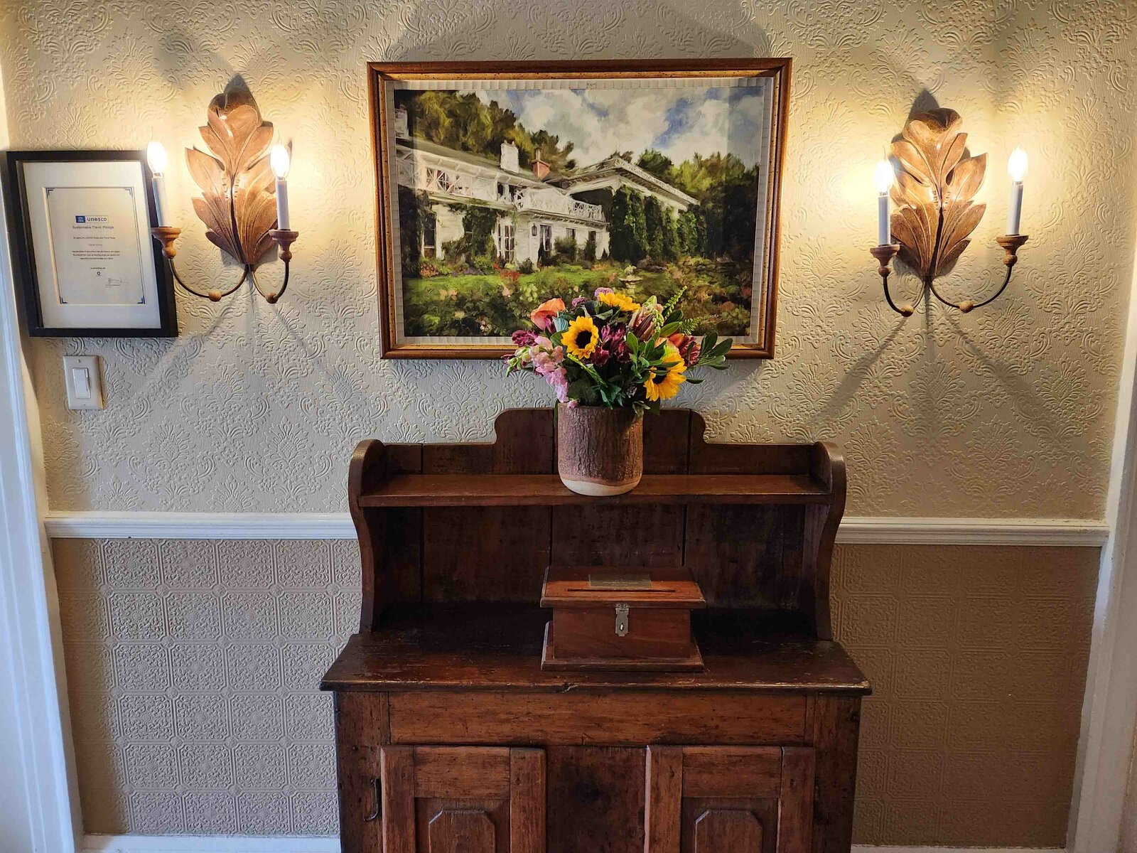 Review: Manoir Hovey Eastern Townships, Quebec - Manoir Hovey Reception -5-