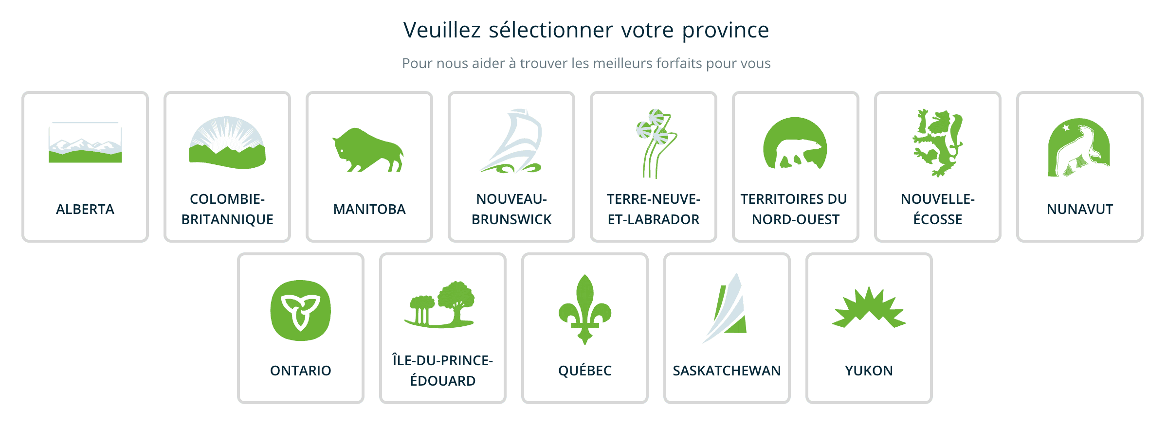 PlanHub&nbsp;: économisez sur votre forfait internet et mobile - Planhub choix province