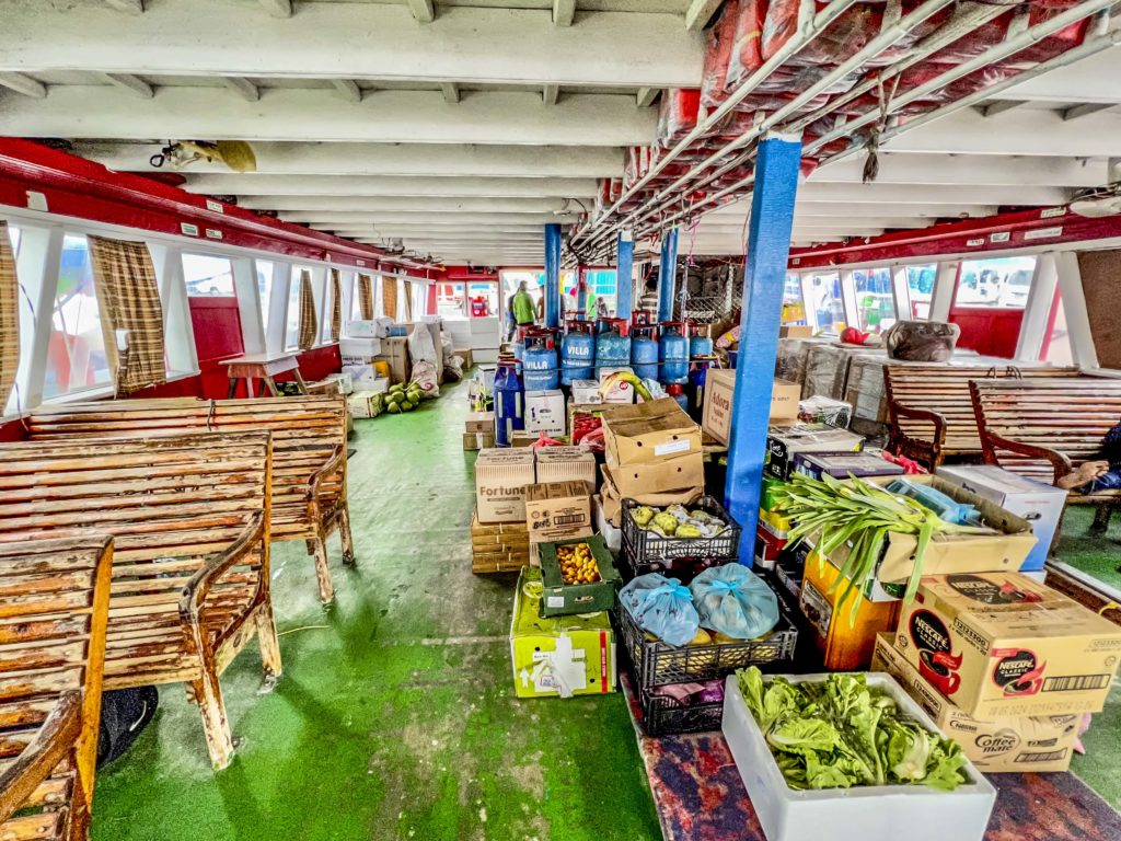 Public ferry Maldives on a budget