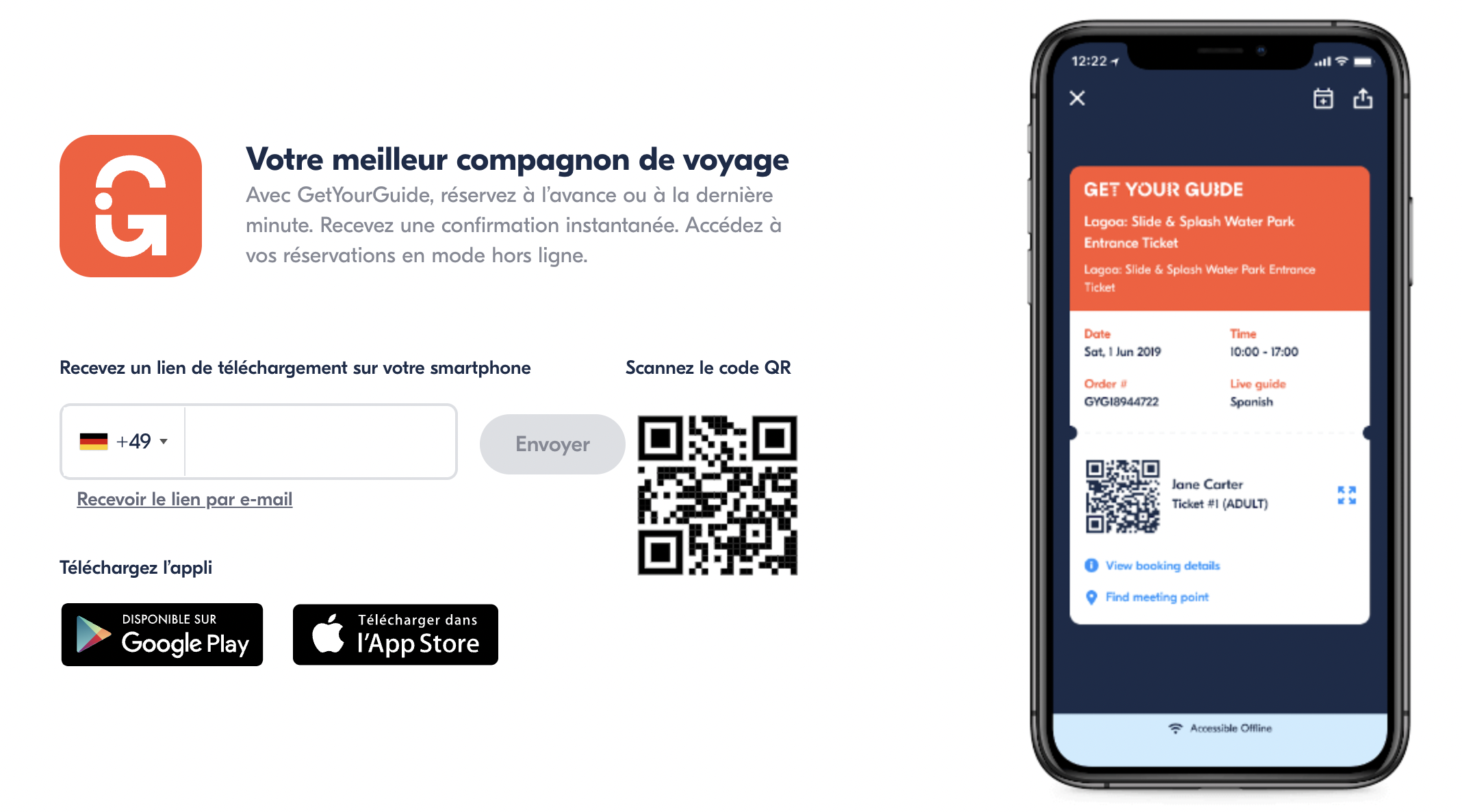 GetYourGuide&nbsp;: Avis et guide pour réserver des activités en voyage - GetYourGuide appli