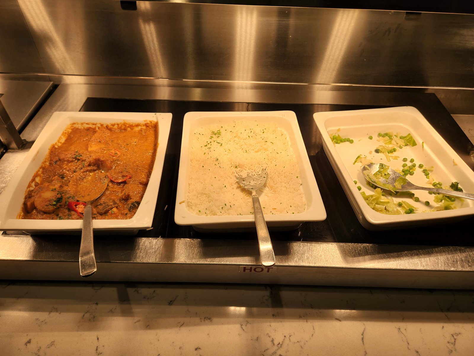 Review: United Club Lounge - London Heathrow Terminal 2B - United Polaris Heathrow T2B Food Drinks -23-