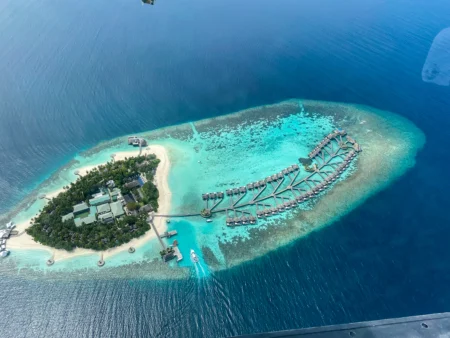 W Maldives aerien