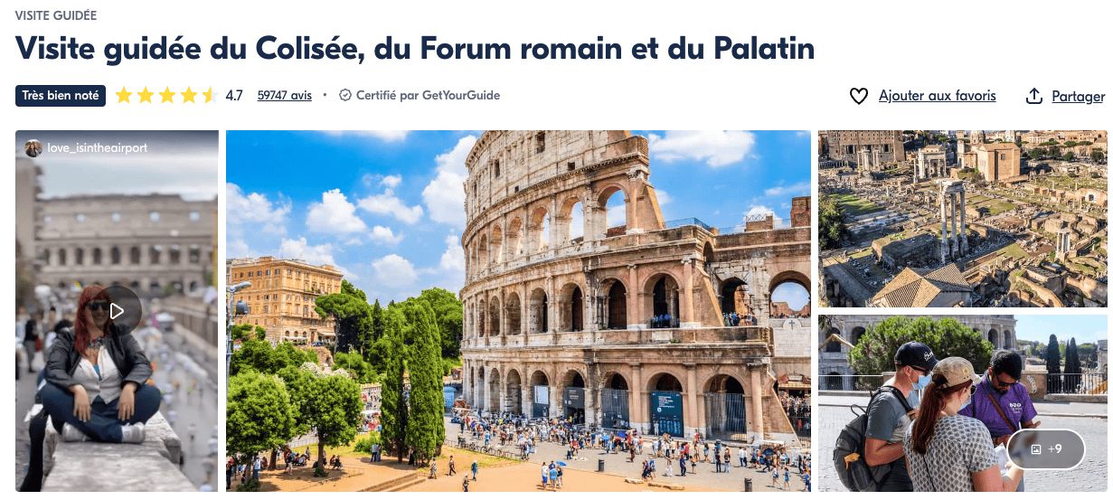GetYourGuide&nbsp;: Avis et guide pour réserver des activités en voyage - getyourguide tour fr