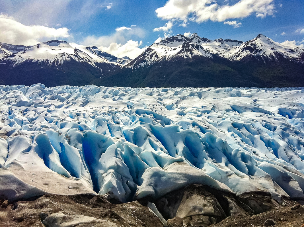 How to plan your hiking trips with points - Argentine perito Moreno