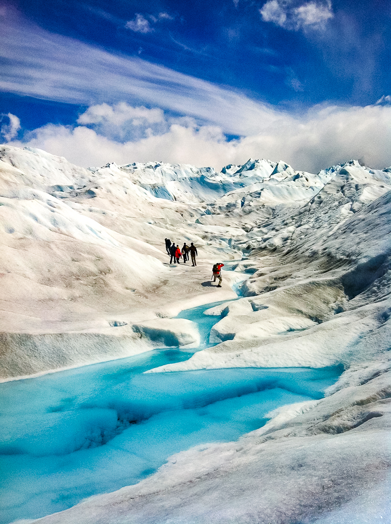 How to plan your hiking trips with points - Argentine perito Moreno