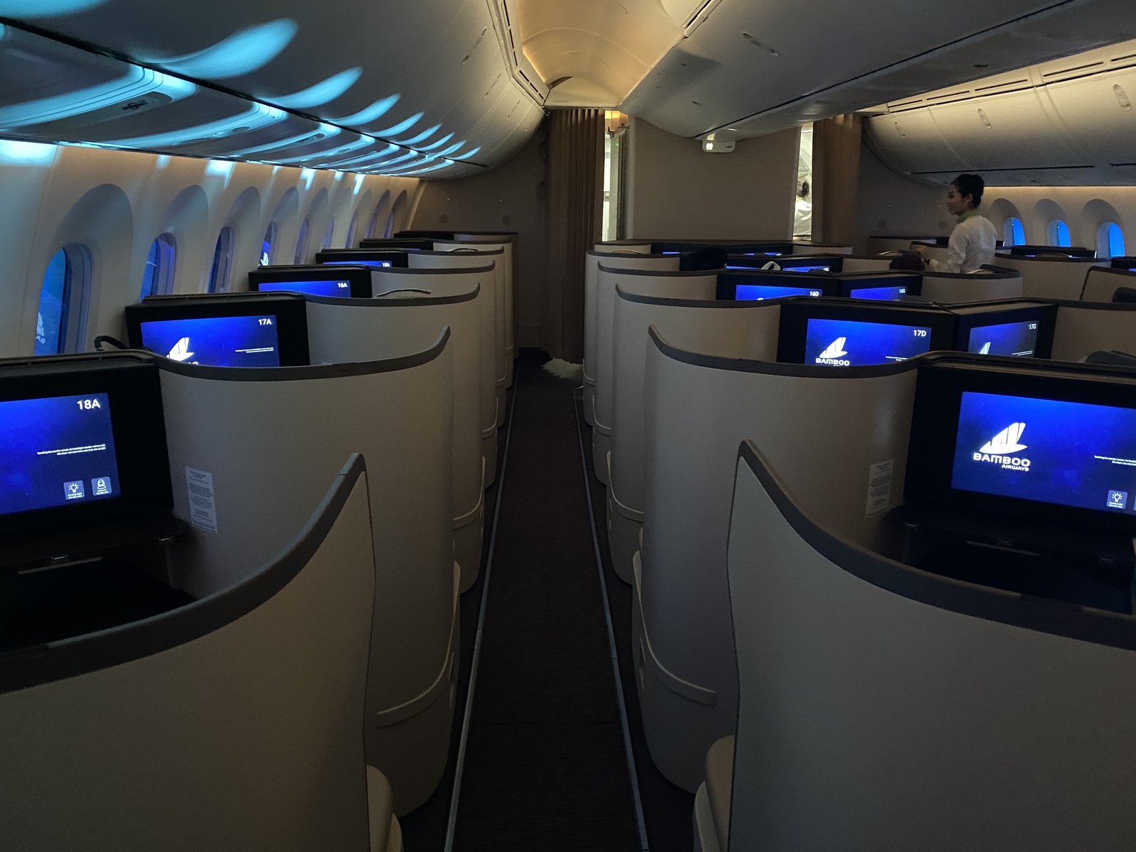 Bamboo Airways: New Aeroplan partner - Bamboo-Airways-Business-Class-cabin-on-a-Boeing-787-9