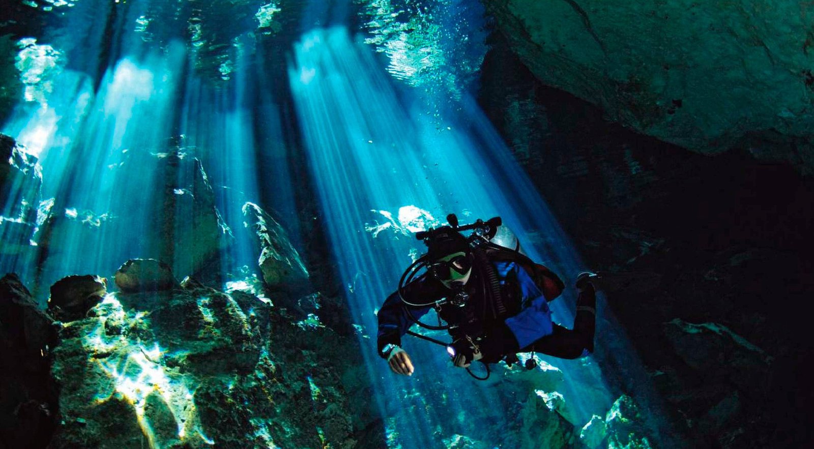 Les 10 meilleurs sites de plongée sous-marine avec les points - Cenote Mexique