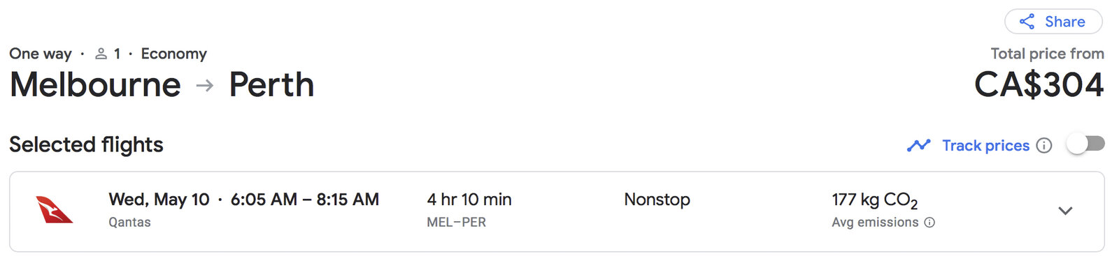 The Best Ways To Travel To Australia Using Points & Miles - Mel Per Qantas Cash Fare
