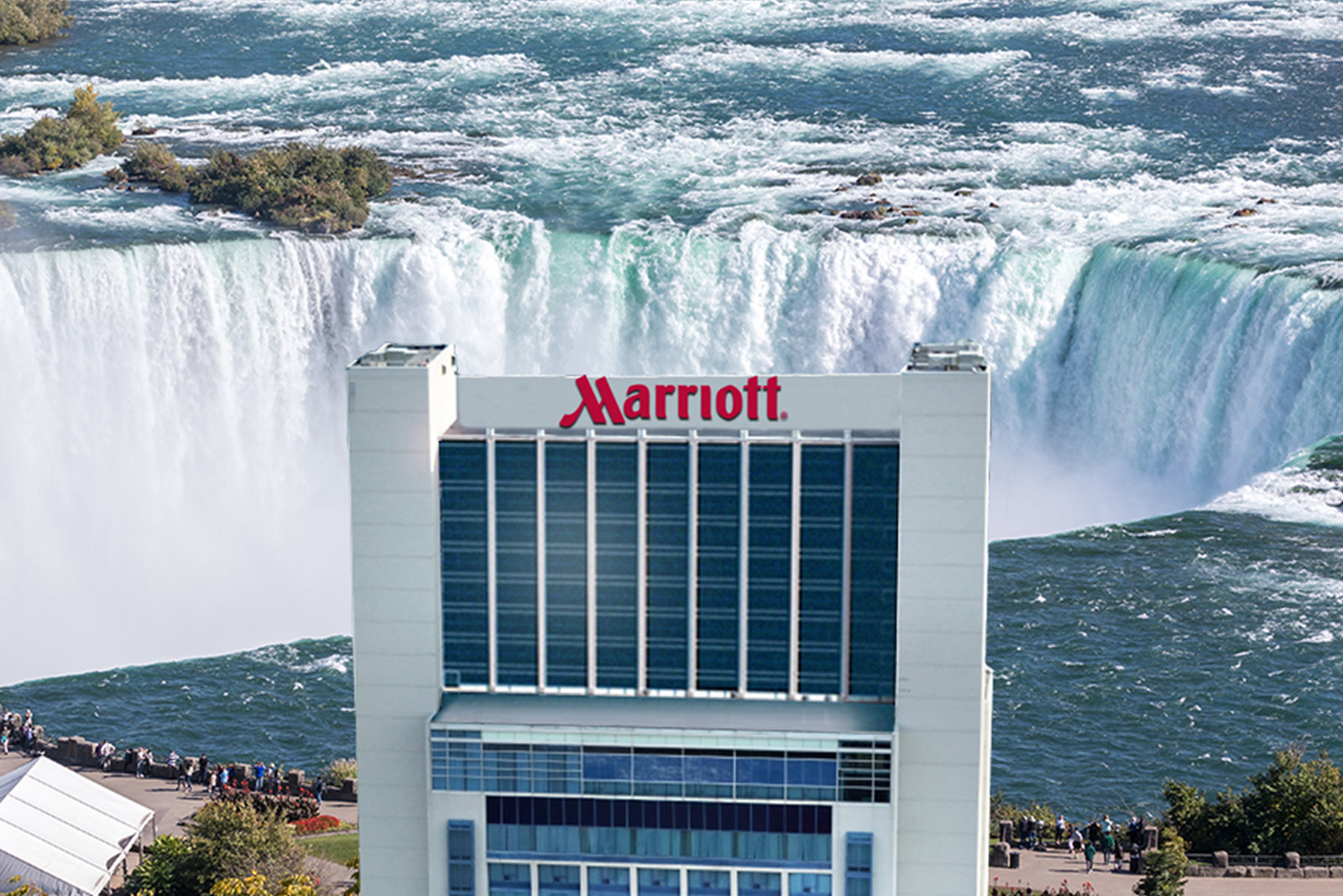 Canada : Les hôtels Marriott Bonvoy avec piscine et glissades d’eau - Niagara Falls Marriott on the Falls