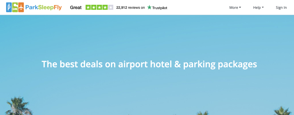 Comment fonctionne le site ParkSleepFly.com - Park Sleep Fly Accueil
