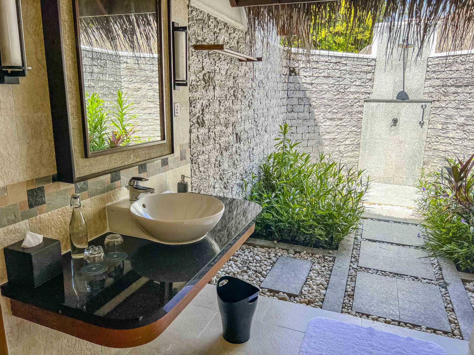 Review: Sheraton Maldives Full Moon Resort & Spa - Bathroom-6039
