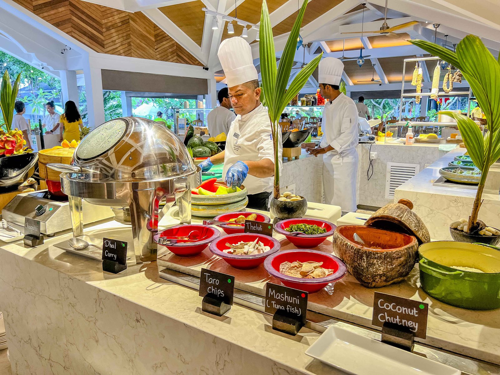 Review: Sheraton Maldives Full Moon Resort & Spa - Feast Breakfast-6738