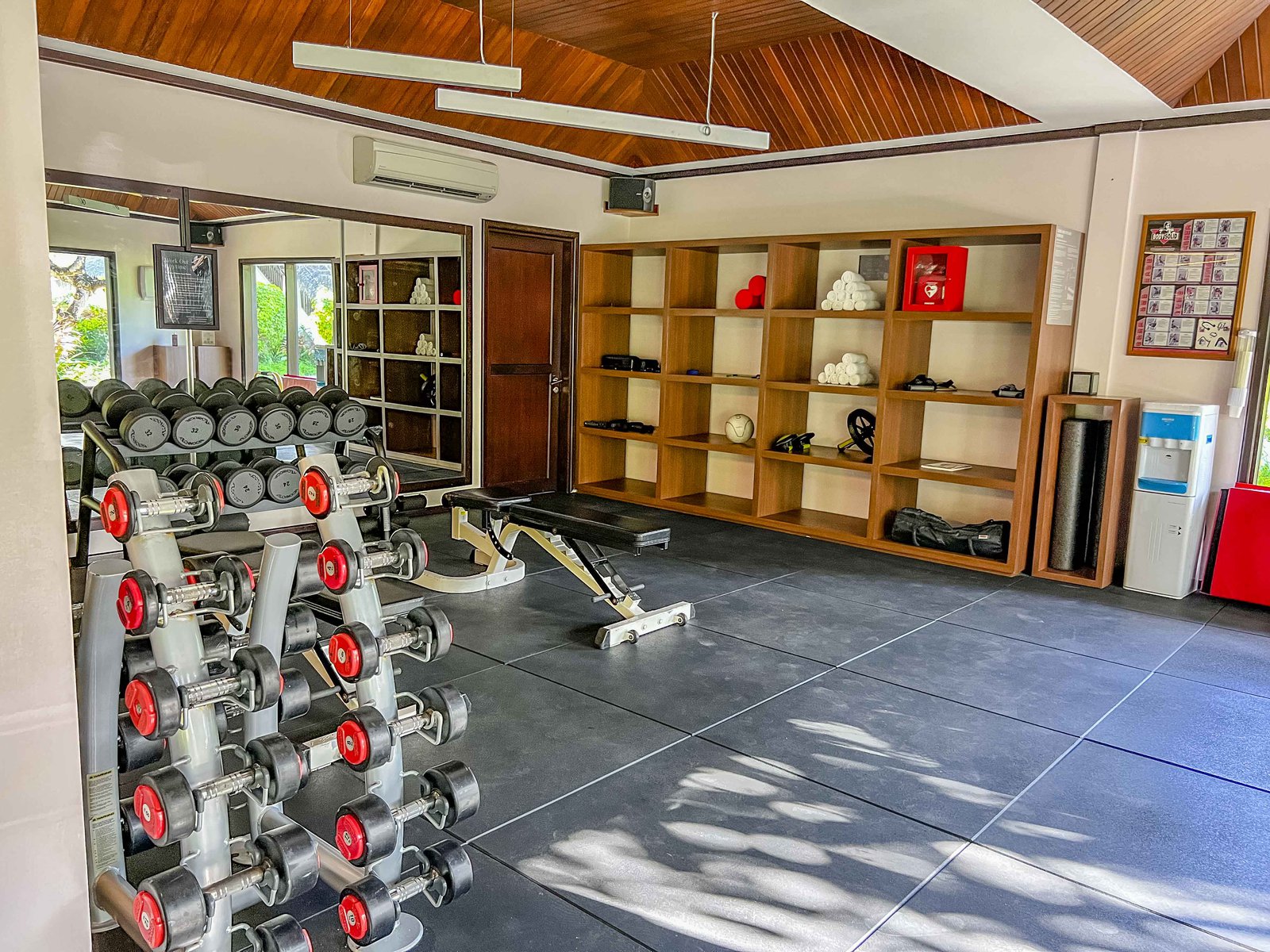 Aline - Sheraton Maldives Gym 6391