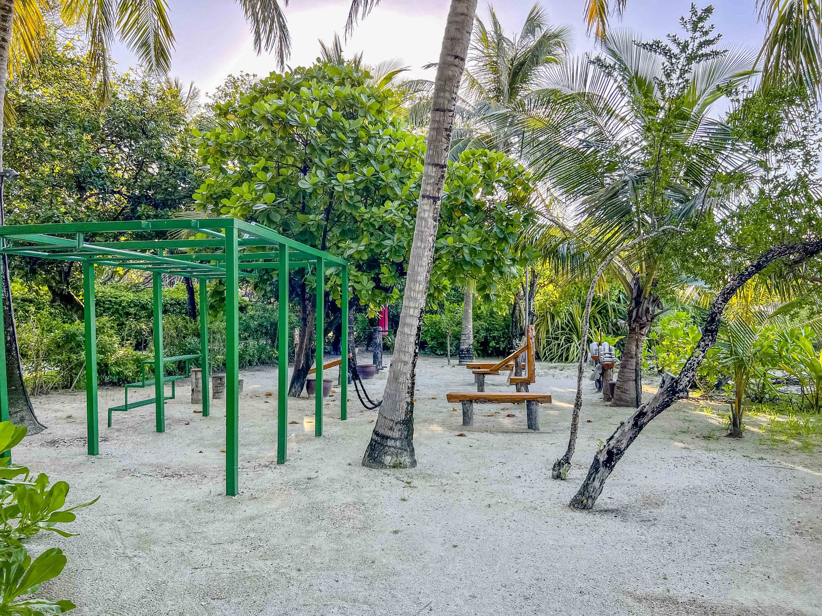 Aline - Sheraton Maldives Outdoor Gym 6498