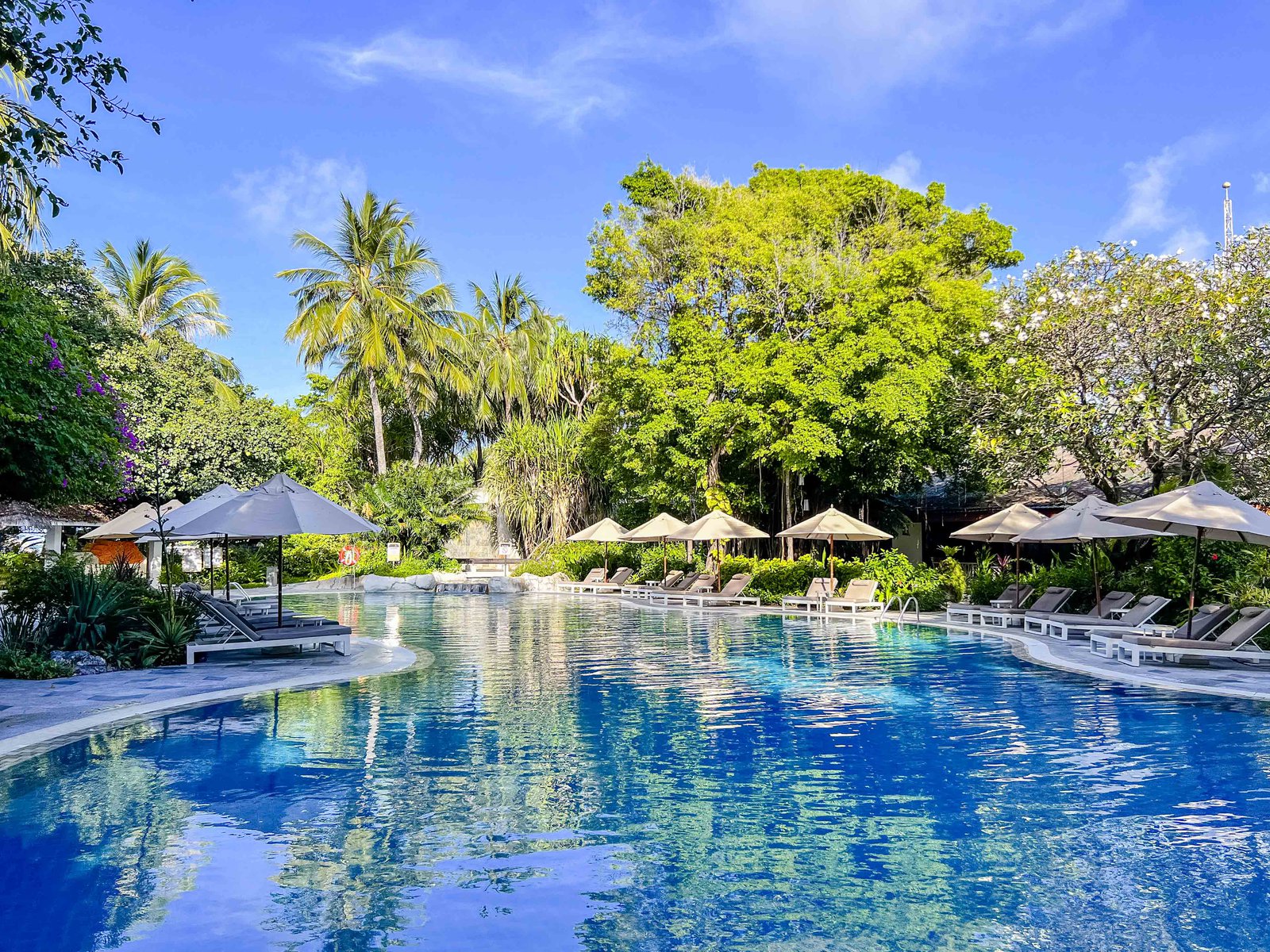 Aline - Sheraton Maldives Pool 6701