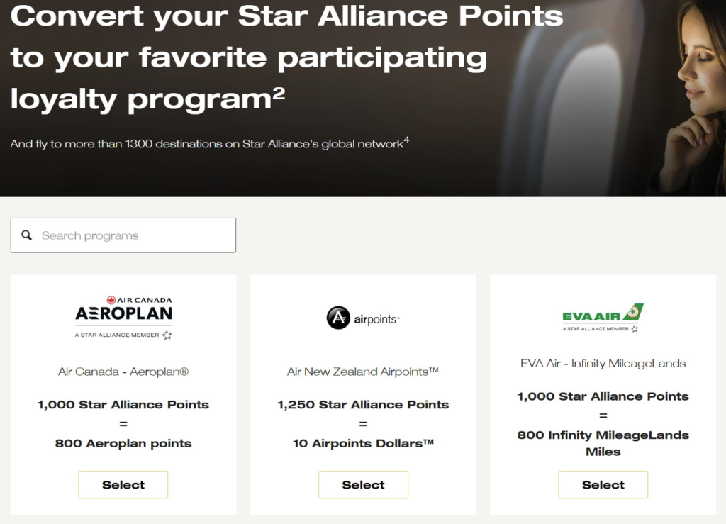 Transfert Star Alliance Visa Hsbc Australie