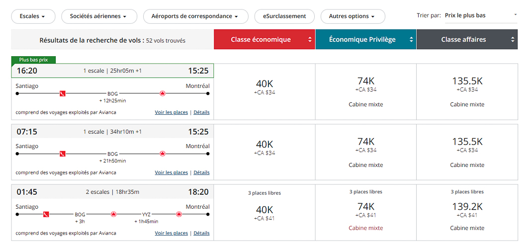 How to plan your hiking trips with points - aeroplan2