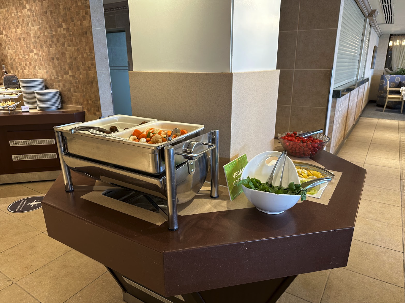 renaissance Polat Istanbul Hotel buffet vegan