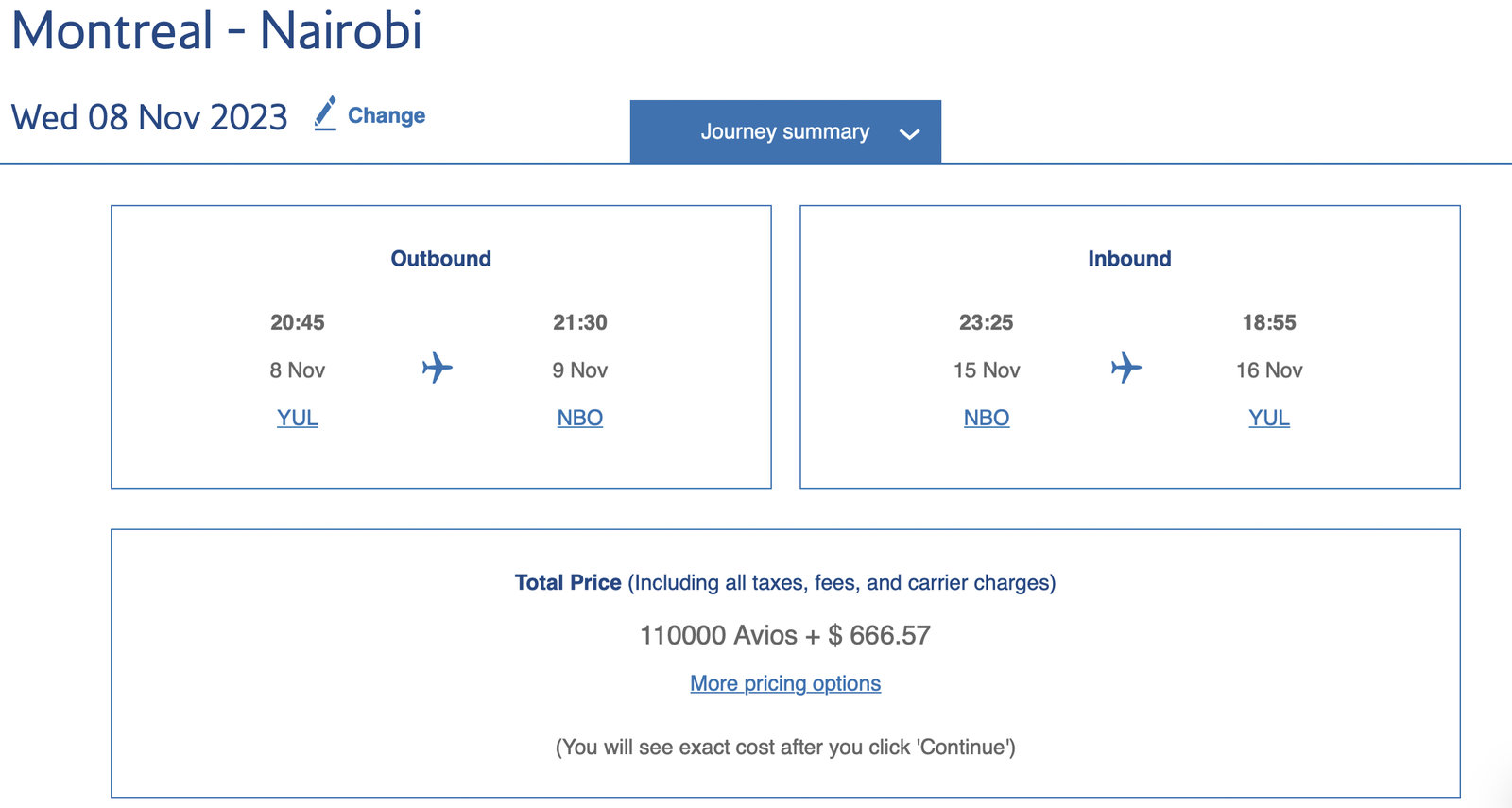 Choisir le meilleur programme de points pour votre voyage - Avios BAEC