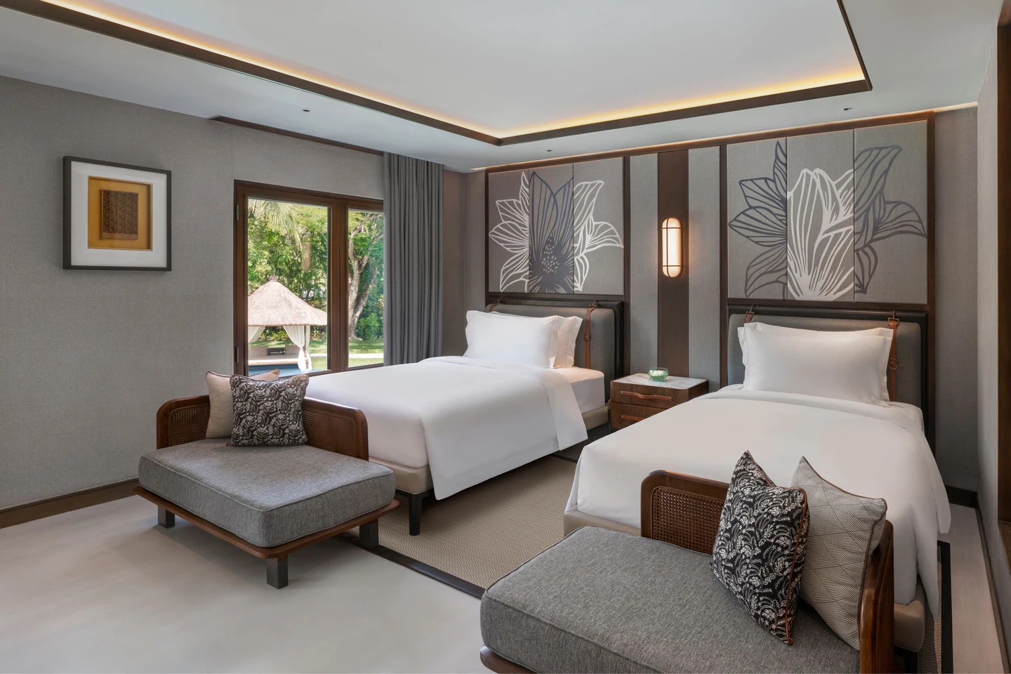 Chambre 2 lits simples, The Laguna Nusa Dua – Crédit Photo Marriott 2