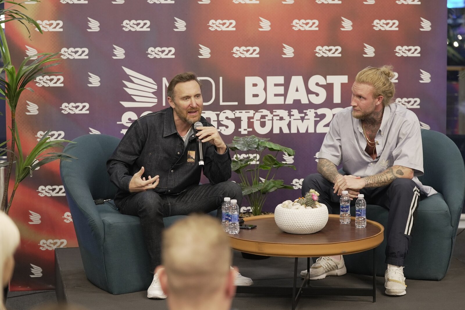 MDL Beast Soundstorm 2022: a world-class music festival - Guetta and MORTEN at their Future Rave press conference at SOUNDSTORM