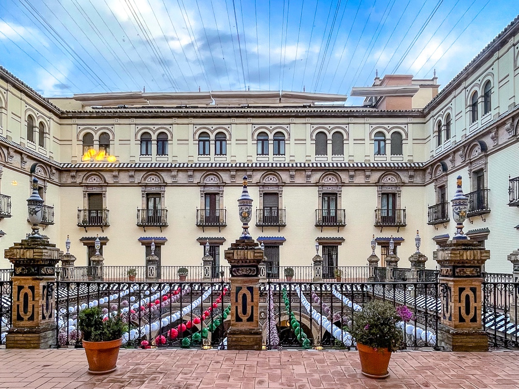 Hotel Alfonso XIII – Cour intérieure – Crédit Mathieu Legault-36