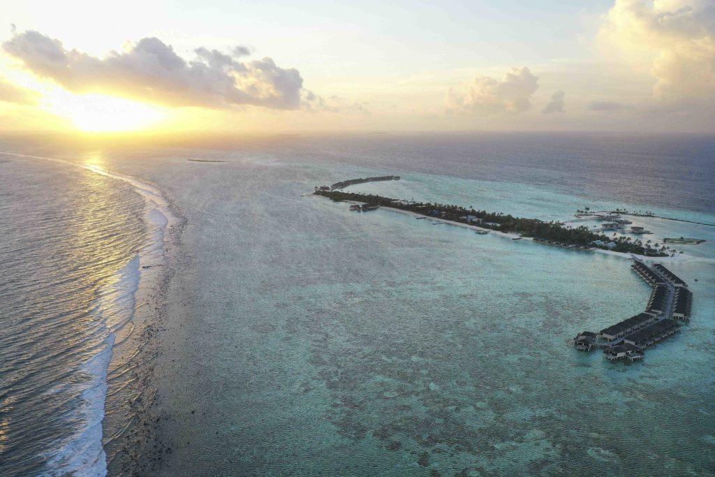 Le Meridien Maldives Resort Spa Resort Aerial