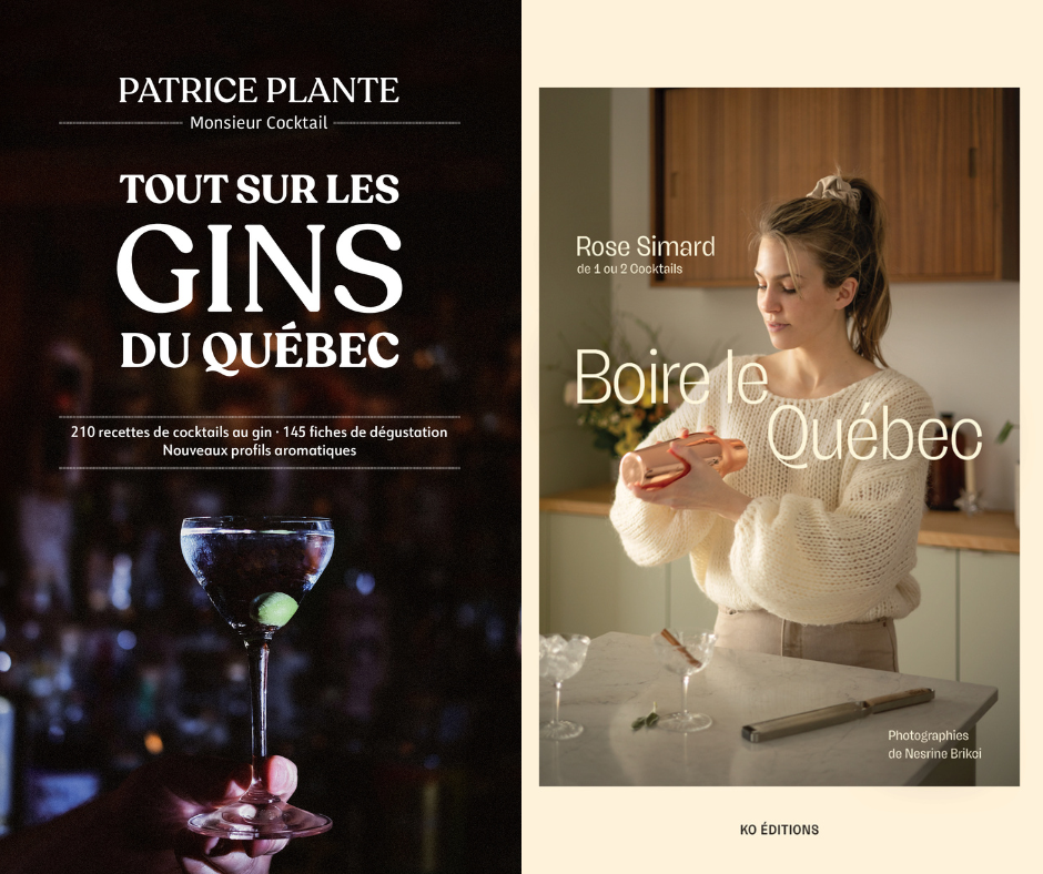 Livres Cocktails Quebecois