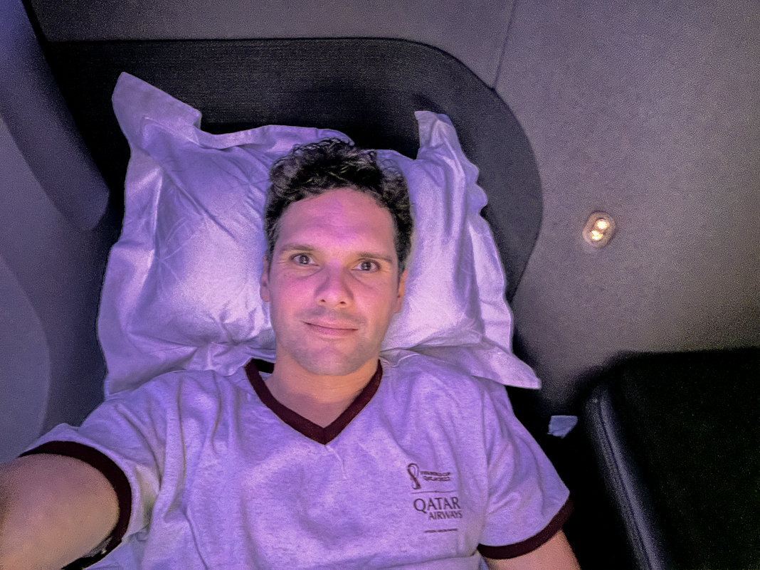 Avis : Qatar Airways QSuite B777 | Classe Affaires | DOH-YUL - Qatar Airways B777 Qsuite
