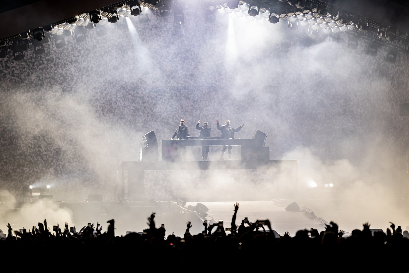 MDL Beast Soundstorm 2022: a world-class music festival - Swedish House Mafia during their headline Friday night performance at SOUNDSTORM
