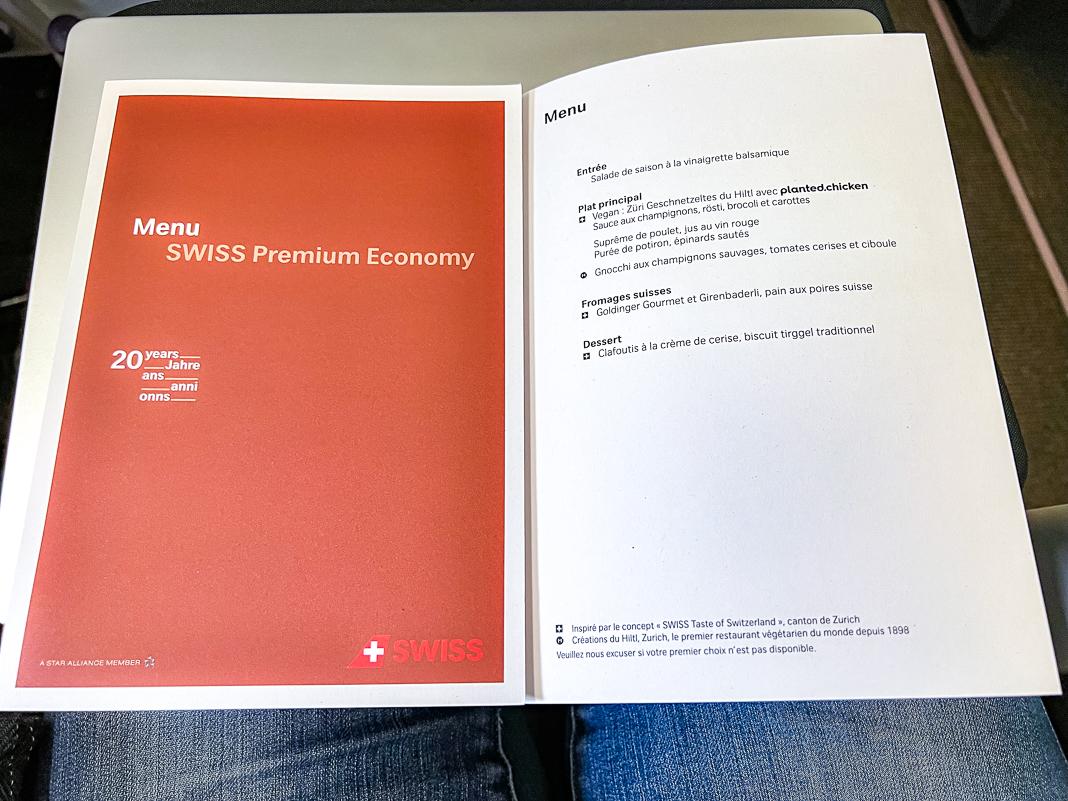 Zrh La Swiss Premium Economie 28
