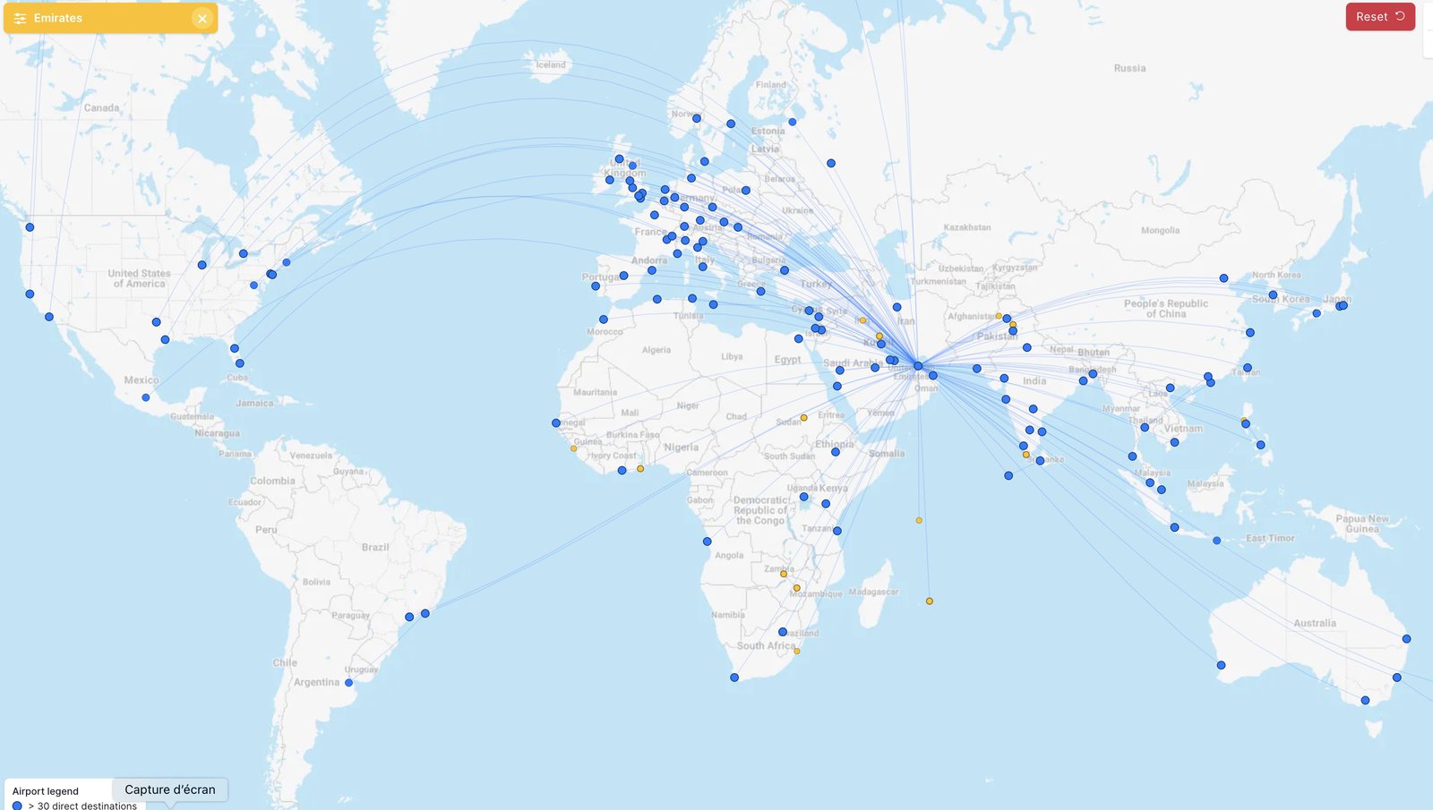 New: Earn and redeem Aeroplan points with Emirates - emirates routes