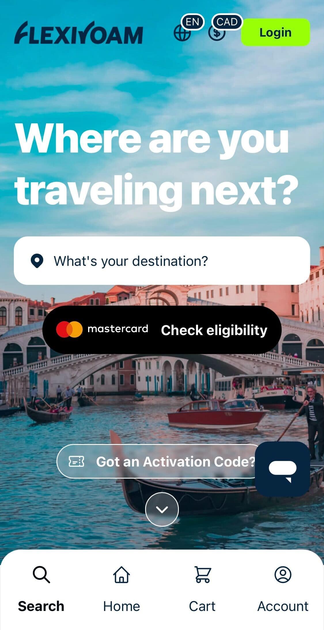 Guide&nbsp;: Comment obtenir une eSIM FlexiRoam gratuite grâce à Mastercard - flexiroam2