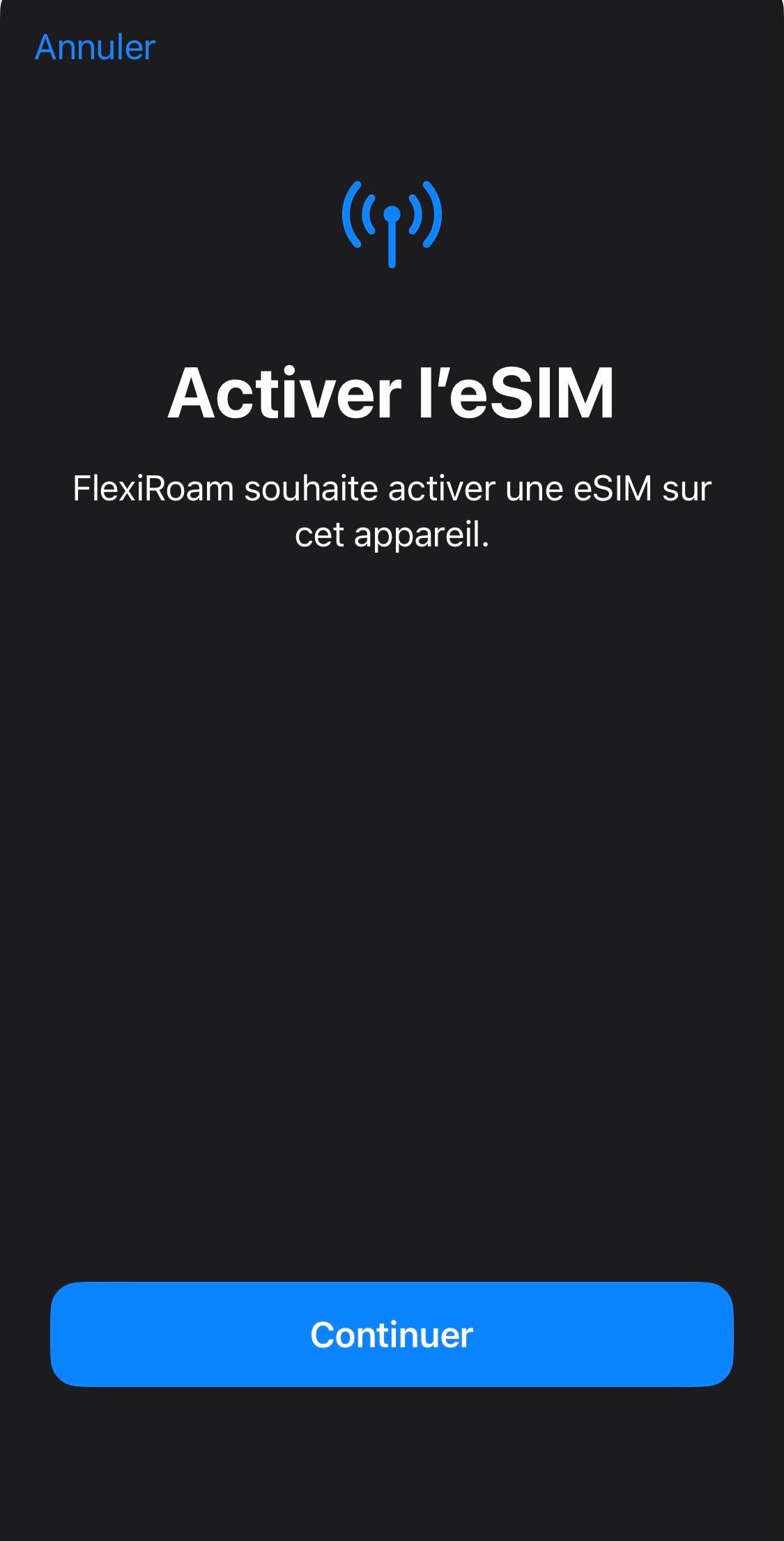 Guide&nbsp;: Comment obtenir une eSIM FlexiRoam gratuite grâce à Mastercard - flexiroam5