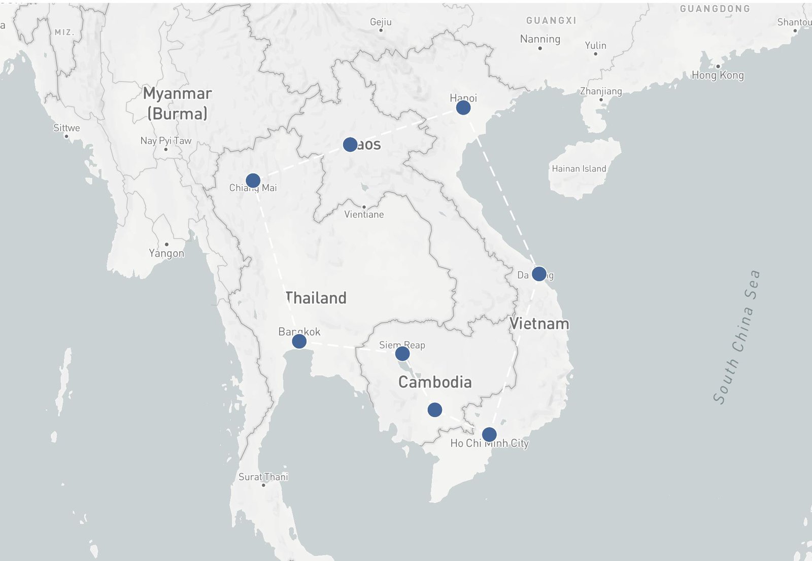 Southeast Asia: A month's travel with points - pancake trail