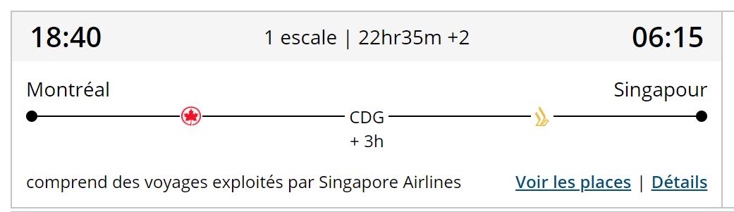 Southeast Asia: A month's travel with points - yul-cdg-sin