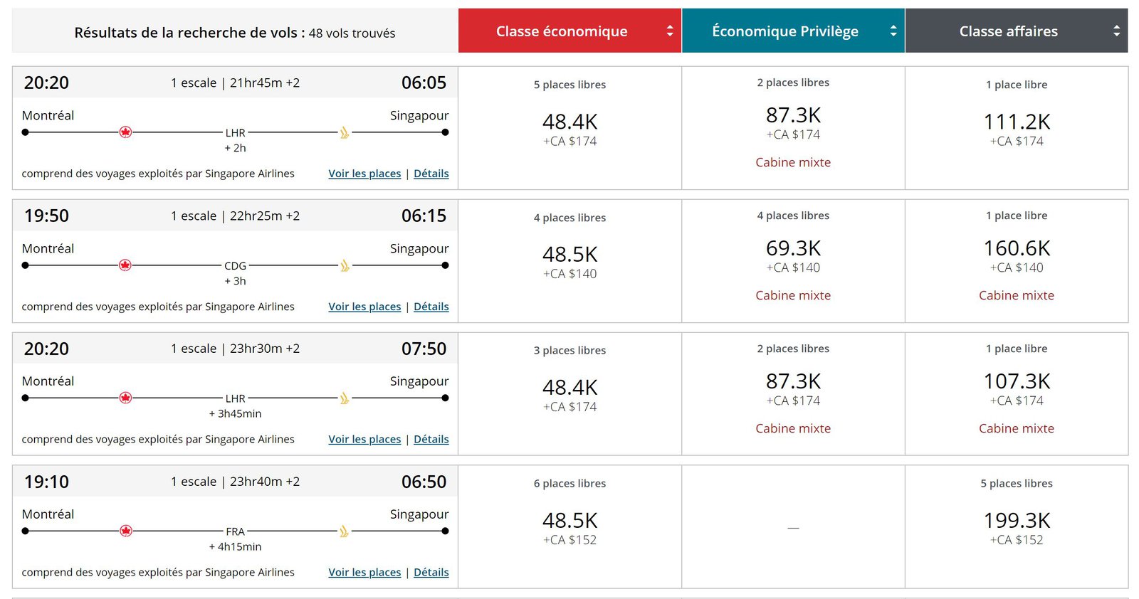 Southeast Asia: A month's travel with points - yul-sin-aeroplan