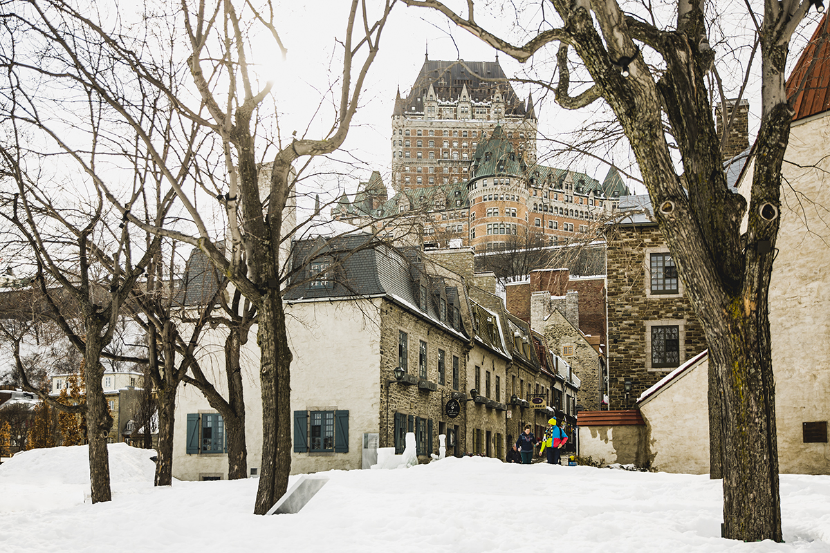 15 magnifiques villes sous la neige