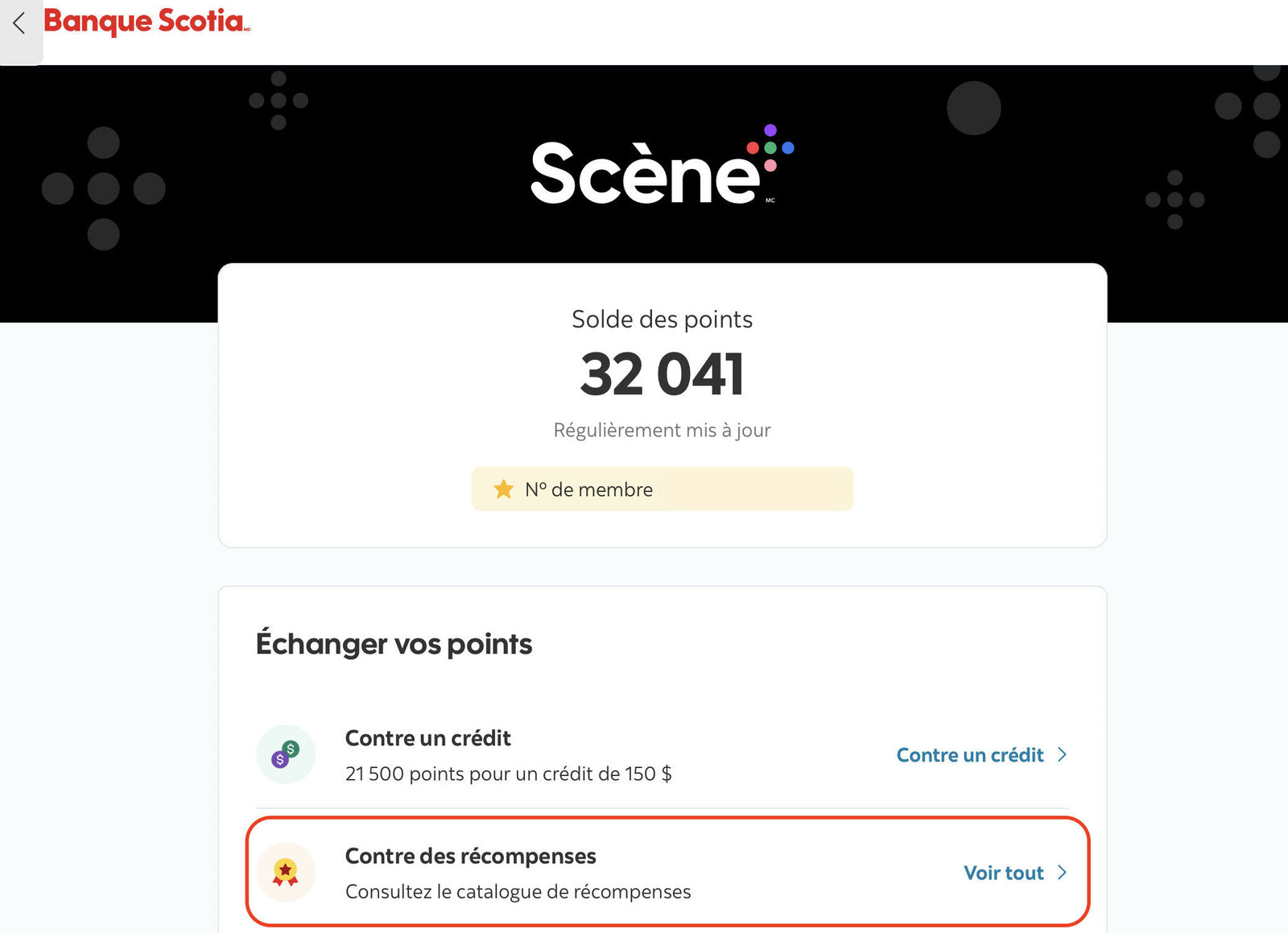 Scène+ : comment utiliser ses points Scène+ pour économiser sur un voyage - Banque scotia points scene solde