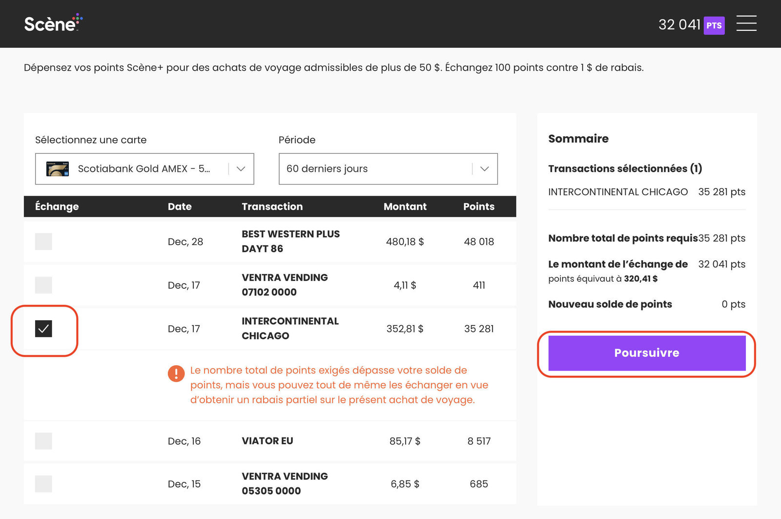 How to use your Scene+ points to save on travel | Milesopedia