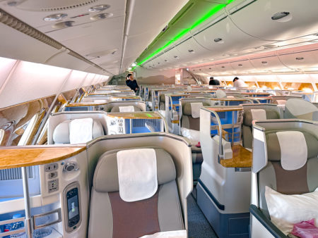 Review: Emirates A380 Business Class | Dubai - Singapore | Milesopedia