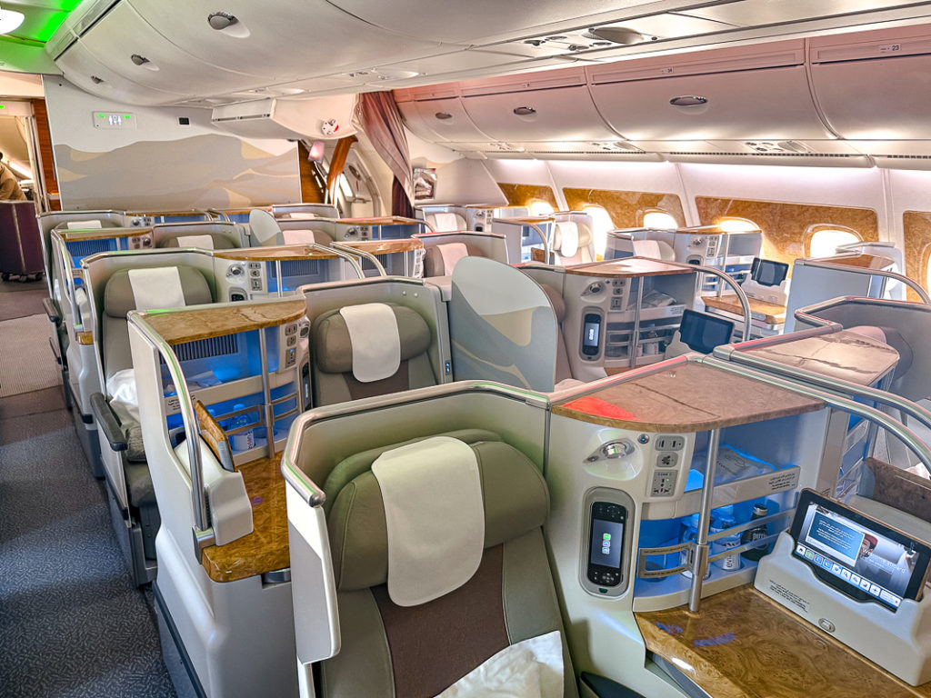 Emirates A380 Classe Affaires-12