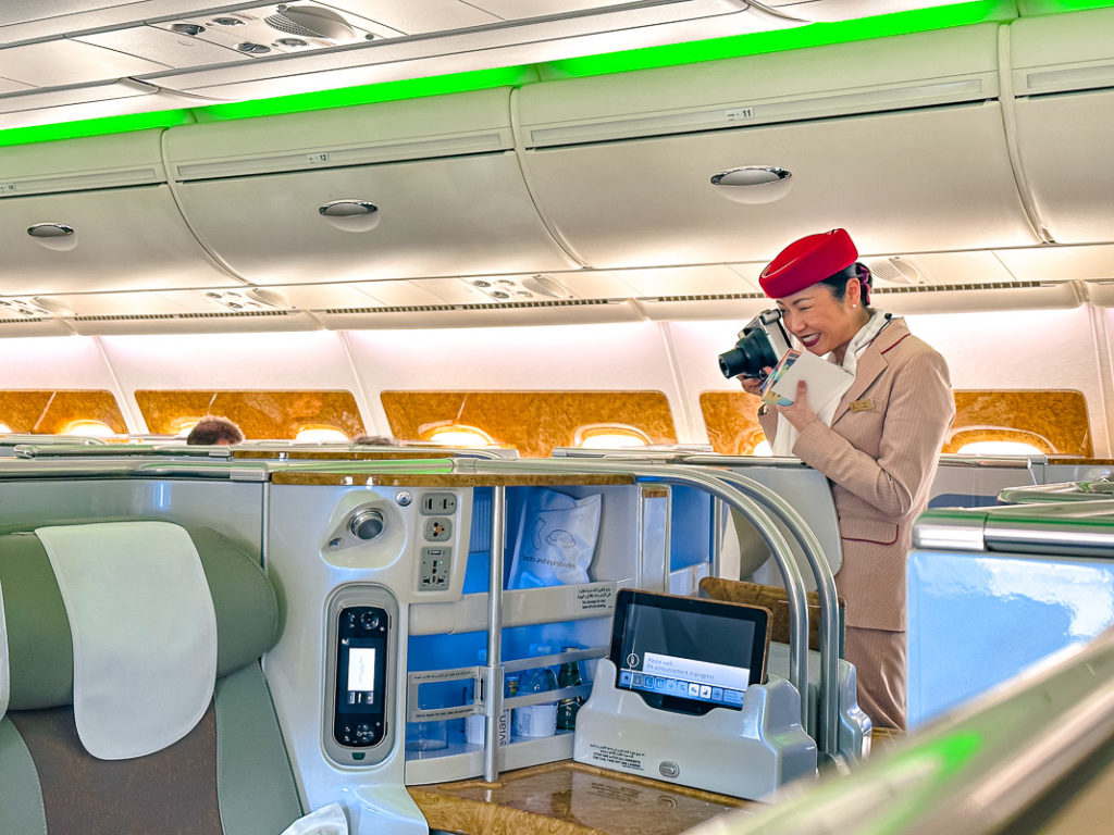 Emirates A380 Classe Affaires-44