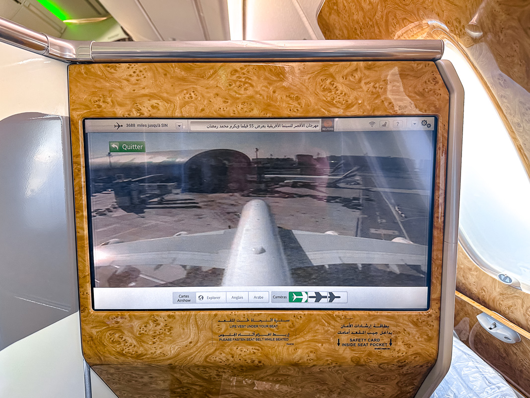 Review: Emirates A380 Business Class | Dubai - Singapore - Emirates A380 Classe Affaires-50