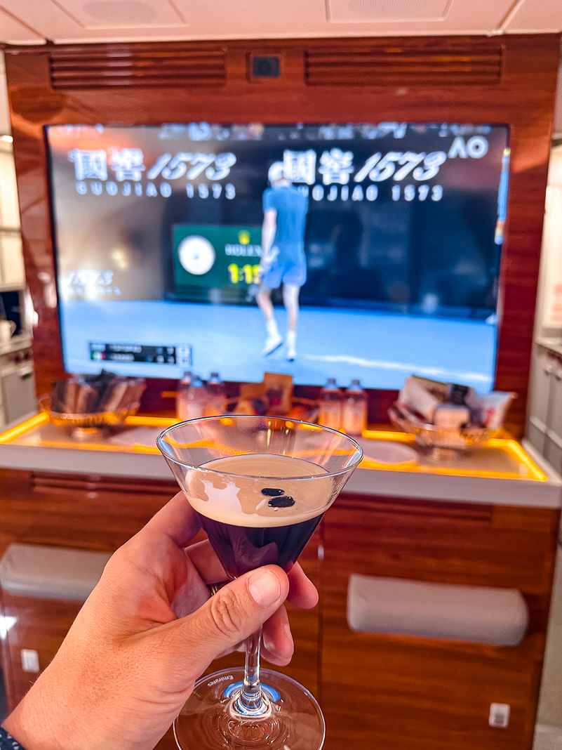 Review: Emirates A380 Business Class | Dubai - Singapore - Emirates A380 Classe Affaires-69
