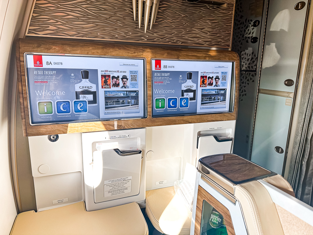 Review: Emirates B777 Business Class | Nice - Dubai - Emirates B777 Classe Affaires-26