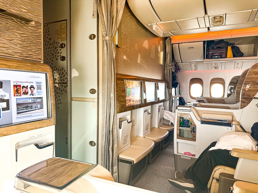 Review: Emirates B777 Business Class | Nice - Dubai - Emirates B777 Classe Affaires-28