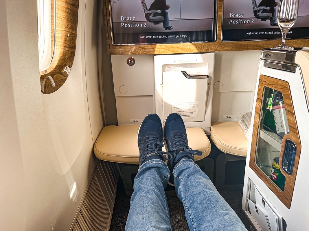 Review: Emirates B777 Business Class | Nice - Dubai - Emirates B777 Classe Affaires-41
