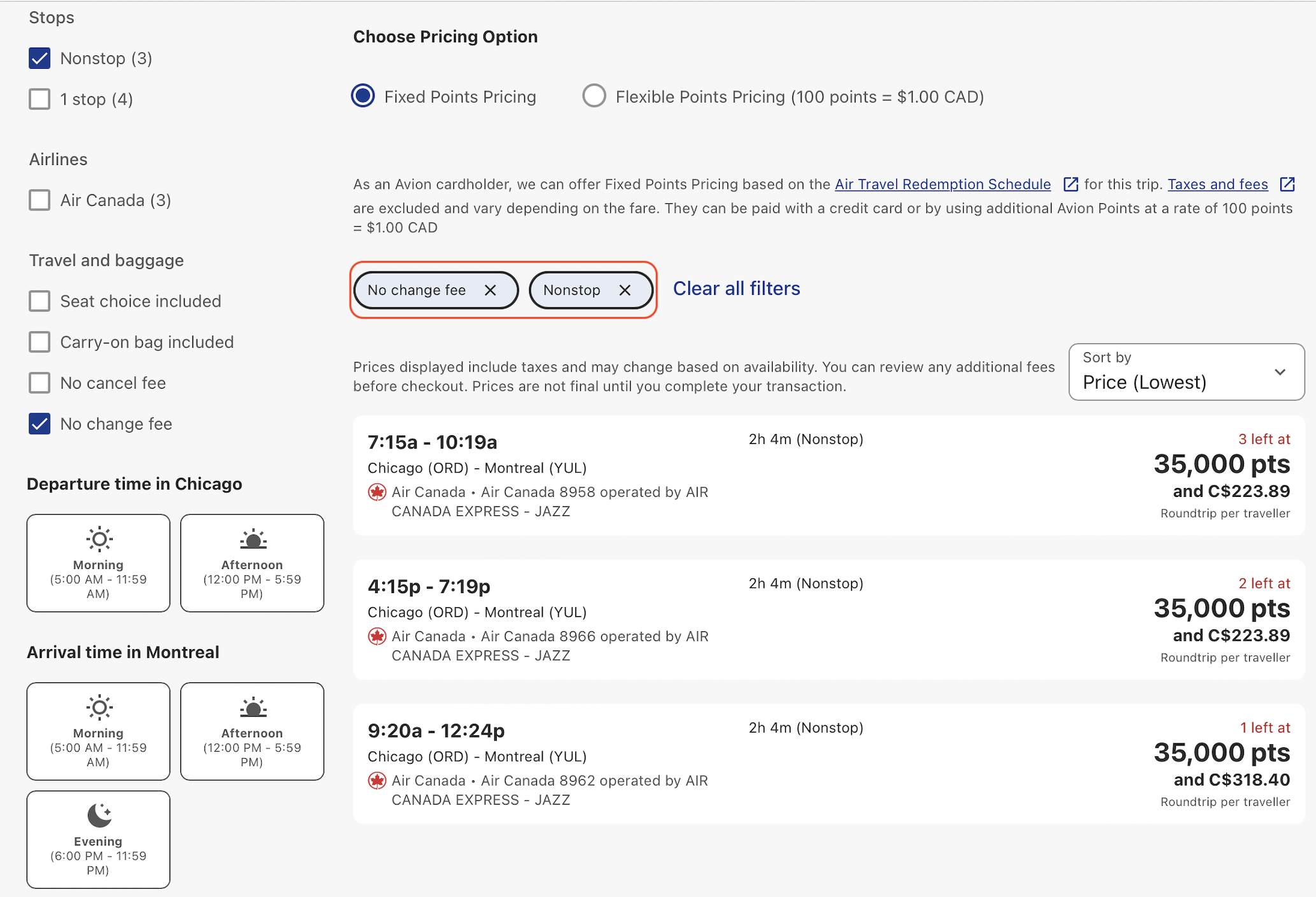 How to book a flight with RBC Avion Rewards points - RBC Résultats vols